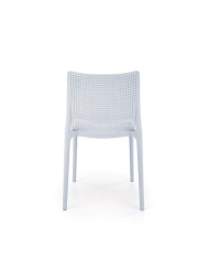 Krzesło K514, polipropylen, jasny niebieski