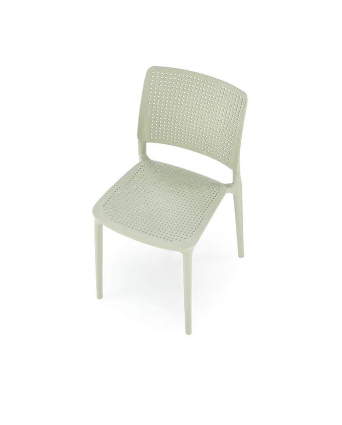 Krzesło K514, polipropylen, miętowy