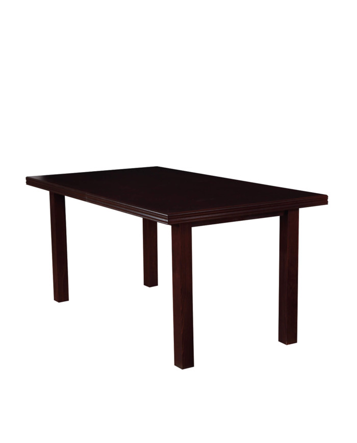 Stół nr 2 Fornir, prostokąt, rozkładany, drewniane nogi, 160-200/77/80 cm, FEMIX
