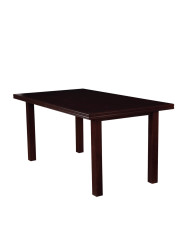 Stół nr 2 Fornir, prostokąt, rozkładany, drewniane nogi, 160-200/77/90 cm, FEMIX