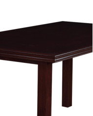 Stół nr 2 Fornir, prostokąt, rozkładany, drewniane nogi, 160-200/77/90 cm, FEMIX