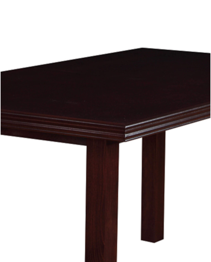 Stół nr 2 Fornir, prostokąt, rozkładany, drewniane nogi, 160-200/77/80 cm, FEMIX