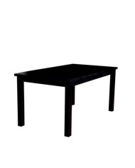 Stół nr 6 Fornir, prostokątny, rozkładany, proste drewniane nogi, 160-200/77/90 cm, FEMIX