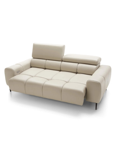 Sofa Plaza 2E, elektrycznie wysuwane siedzisko, regulowane zagłówki, Wersal Sofa Plaza 2E, elektrycznie wysuwane siedzisko, regulowane zagłówki, Wersal