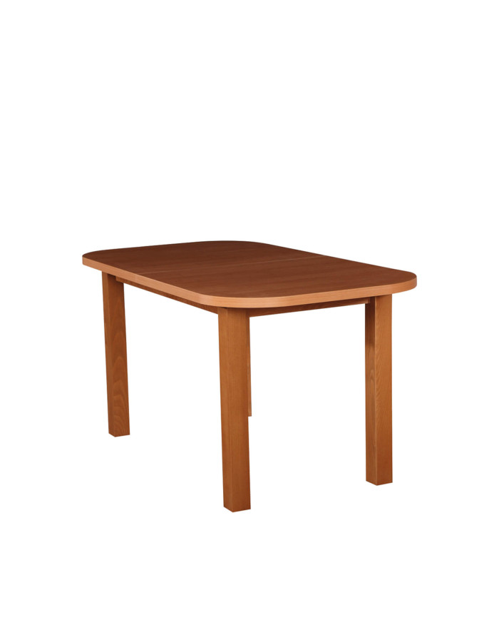 Stół nr 12 Laminat, owal, rozkładany, drewniane nogi, 150-190/77/80 cm, FEMIX