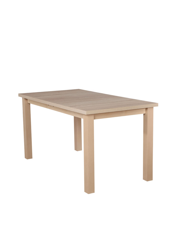 Stół nr 9 Laminat, prostokątny, rozkładany, proste drewniane nogi, 150-190/77/80 cm, FEMIX