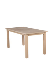 Stół nr 9 Laminat, prostokątny, rozkładany, drewniane nogi, 150-190/77/80 cm, FEMIX