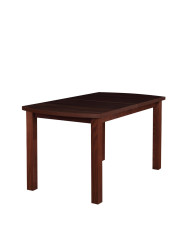 Stół nr 11 Laminat, Owalny - łuk, rozkładany, proste drewniane nogi, 150-190/77/80 cm, FEMIX