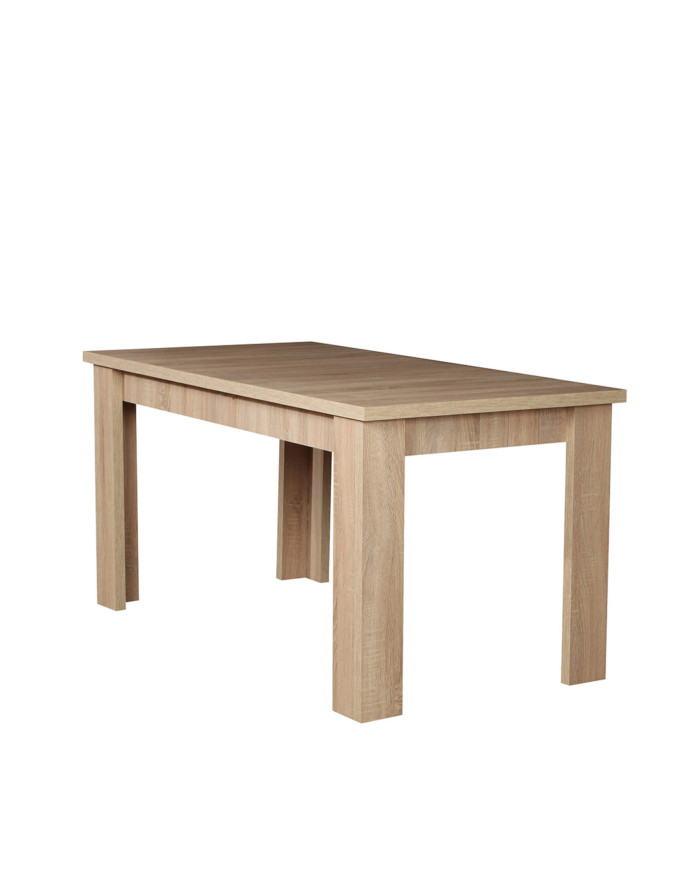 Stół nr 16 Suzi Laminat, prostokątny, rozkładany, płycinowe nogi, 150-190/77/80 cm, FEMIX