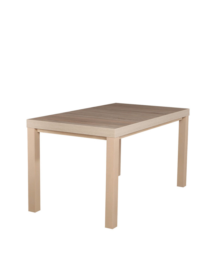 Stół nr 15 Camilla, prostokątny, rozkładany, nogi drewniane, 140-180/75/80 cm, FEMIX