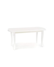 Stół Fryderyk, rozkładany, biały, 160-240/90/74 cm