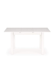 Stół Gino, rozkładany, biały, 100-135/60/75 cm
