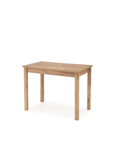 Stół prostokątny Gino, rozkładany, 100-135/60/75 cm, dąb craft, HALMAR Stół prostokątny Gino, rozkładany, 100-135/60/75 cm, dąb craft, HALMAR
