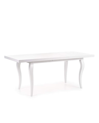 Stół prostokątny Mozart, rozkładany, 140-180/80/75 cm, biały, HALMAR Stół prostokątny Mozart, rozkładany, 140-180/80/75 cm, biały, HALMAR