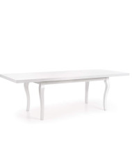 Stół Mozart, rozkładany, biały, 160-240/90/75 cm,