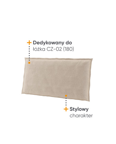 Łóżko Cozy CZ-02, 180x200 cm, stelaż materaca, pojemnik, dąb olejowany, LENART Łóżko Cozy CZ-02, 180x200 cm, stelaż materaca, pojemnik, dąb olejowany, LENART