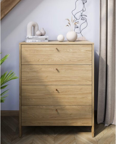 Komoda Cozy CZ-03, szuflady, dąb olejowany, LENART Komoda Cozy CZ-03, szuflady, dąb olejowany, LENART