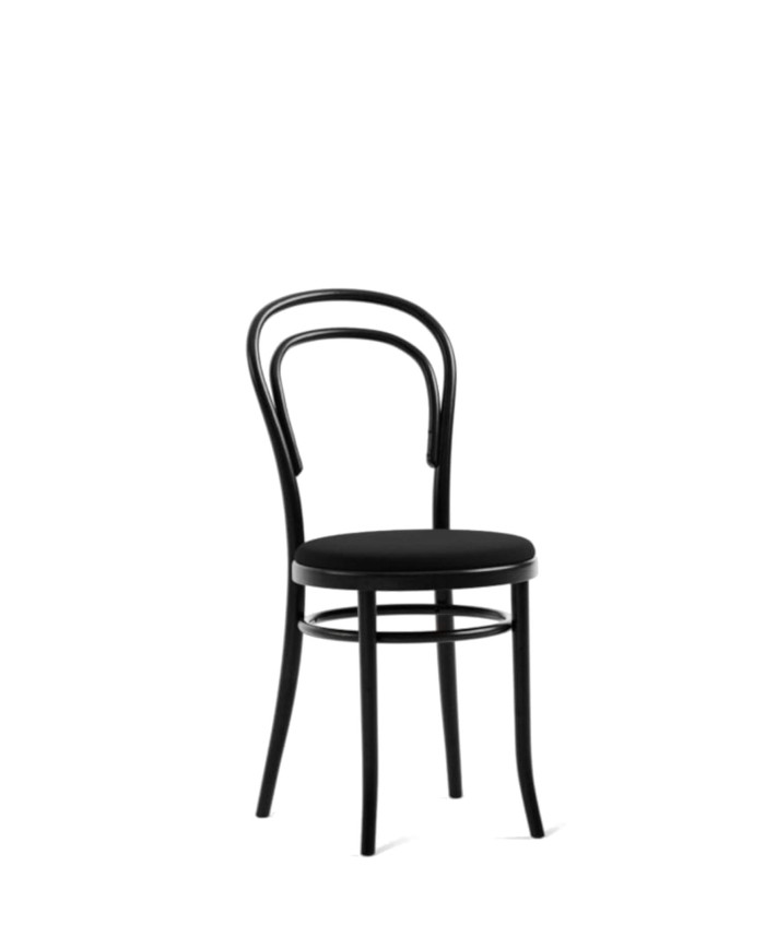Krzesło A-14, gięte, tapicerowane siedzisko, FAMEG