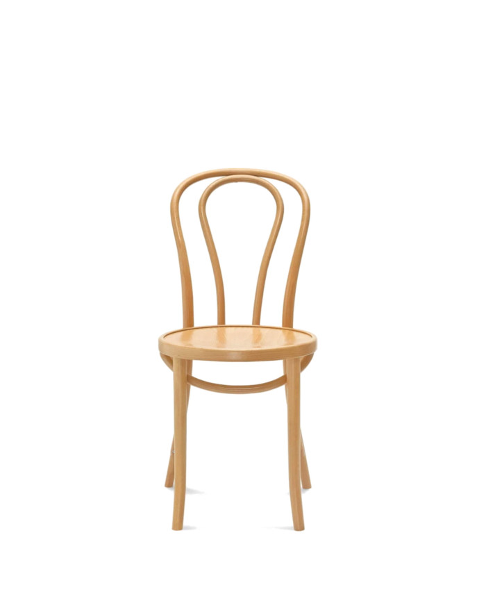 Krzesło A-18, gięte, twarde siedzisko, FAMEG