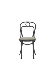 Krzesło A-31, gięte, tapicerowane siedzisko, FAMEG