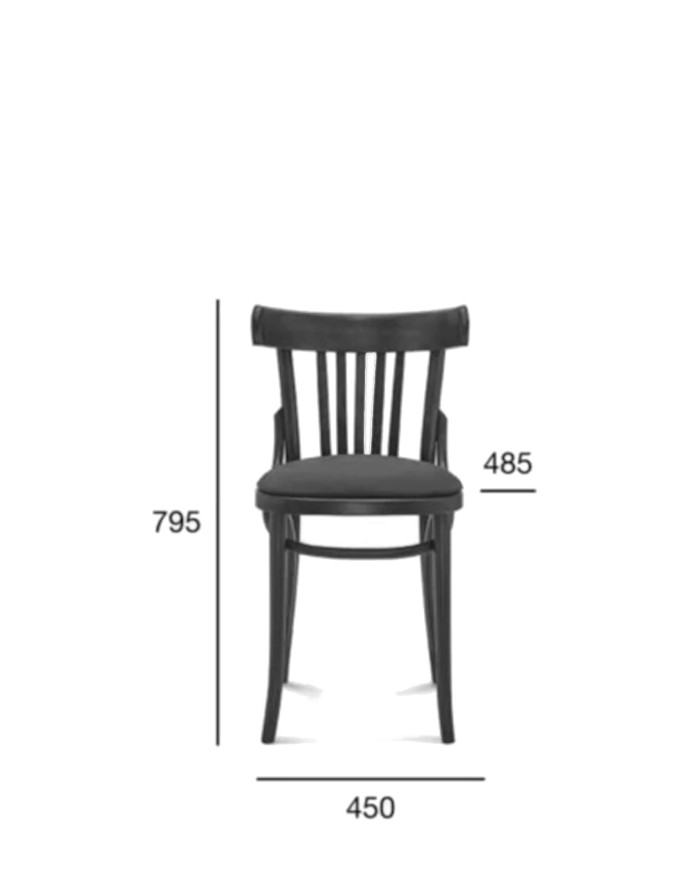 Krzesło A-788 VERT, twarde siedzisko, FAMEG