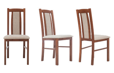 brązowe krzesła do nowoczesnej jadalni, tapicerowane siedzisko i opacie, doskonałe również do klasycznych pomieszczeń