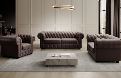 fotele i sofy Chesterfield