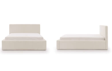 nowoczesne łóżko tapicerowane do sypialni