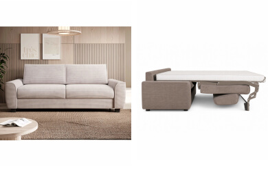 sofa do salonu Monza 140 z włoskim system rozkładania