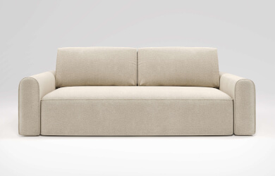 sofa do salonu rozkładana z pojemnikiem do salonu