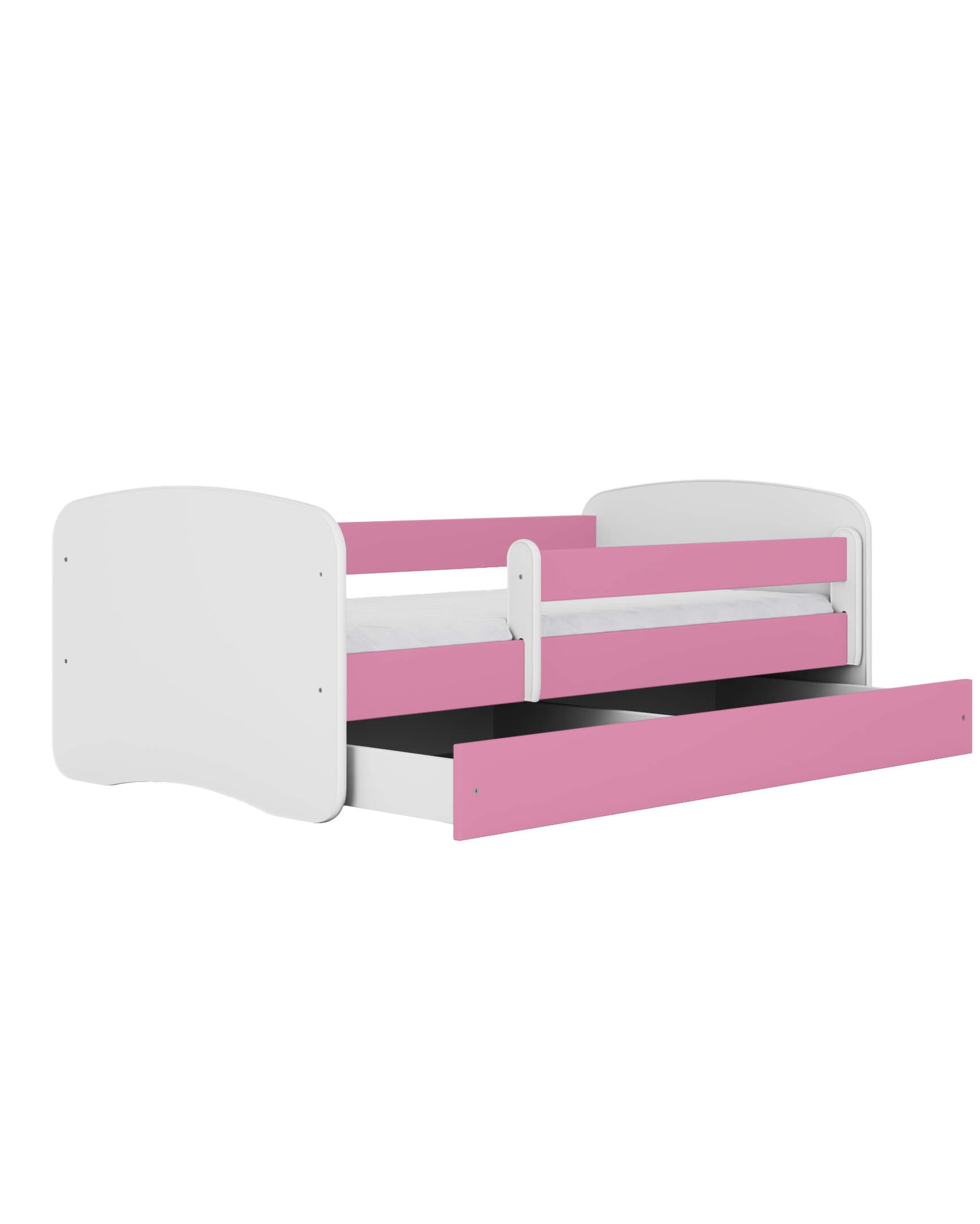Dodatki w kolorze: różowym/łóżko