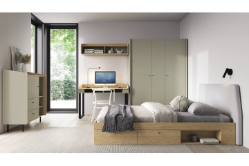 Kolekcja Alessio - eukaliptus/ dąb baltic dune Kolekcja Alessio - eukaliptus/ dąb baltic dune