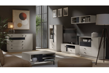 Kolekcja Allmo - antracyt/ kaszmir