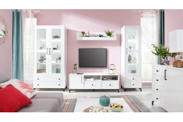 Kolekcja Bergen - biały połysk/ biały lux